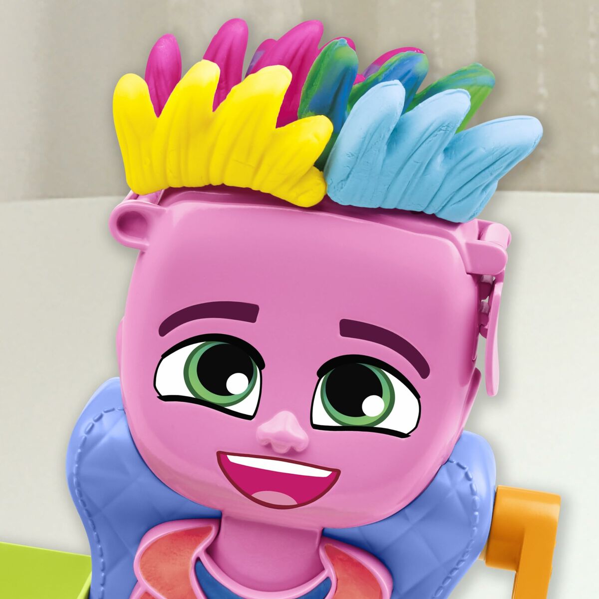 Modellera Spel Hasbro Playdoh Dodatki 6 Burkar Hår